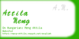 attila meng business card